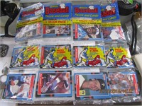 4 pks. of Donruss Baseball Puzzles & Cards