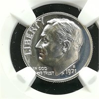 1971 S Dime 10c PF68 NGC