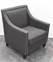 Classic Style Arm Chair w/Nailhead Trim