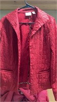 CHICOS WOMEN BLAZER SIZE 1