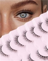 Sealed - Onlyall Natural Lashes Wispy Lashes