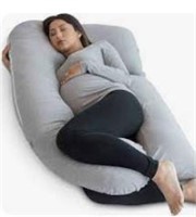 Pharmedoc Organic Pregnancy Pillow - U Shaped