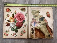 Victorian scrapbook chromolithograph die cuts -