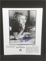 Claire Danes Autographed ‘The Rainmaker’ Promo