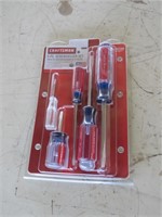 CRAFTSMAN 5PC SCREWDRIVER SET NEW