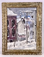 G. Sullivan, Snow, 19.5" x 27.5" sight size,