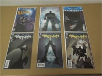 6 DC BATMAN MIXED TITLES MODERN AGE HIGH GRADE