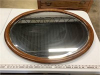 antique beveled mirror 32.5 x 26.5