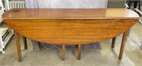 6.5 FT Drop Leaf Table