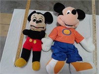 2 Mickey dolls