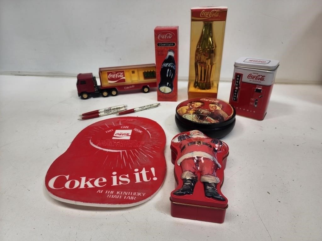 Assorted Coca-Cola Items