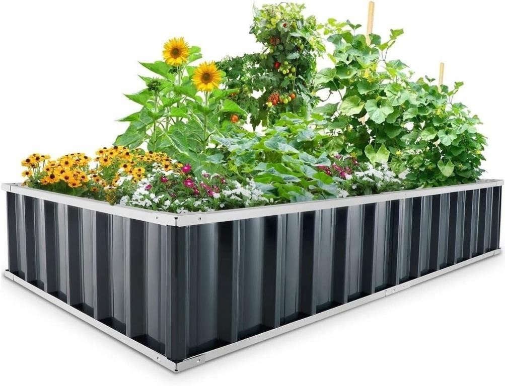 N7318  KING BIRD Raised Garden Bed, 68"x36"x12