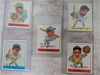 Qty (5) Dover Reprint Goudey Baseball Cards