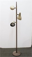 Mid-Century Modern Lightolier Brown Standing Lamp