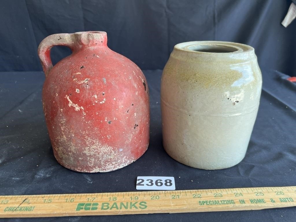 Stoneware Jug & Crock