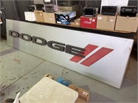 Large Embossed DODGE Dealership Sign 3800x900