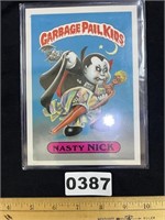 1986 Garbage Pail Kids 5x7 Nasty Nick