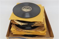 Selection of  Edison 78 RPM Vinyl Records