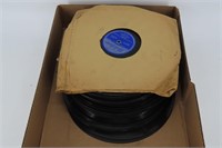 Selection of 78 RPM Vinyl Records