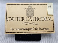 EXETER CATHEDRALSIX VIEWS FROM PEN & INK DRAWINGS