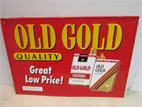 Vintage Old Gold Filtered Cigarettes