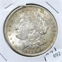 1921 MORGAN SILVER DOLLAR