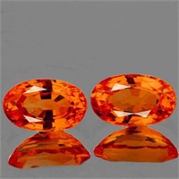 Natural Intense Orange Sapphire [Flawless-VVS]