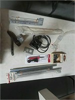 Miscellaneous lot with soldering iron