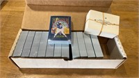 R Sealed baseball cards and unsealed puzzle
