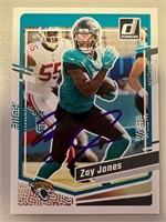 Jaguars Zay Jones Signed Card with COA