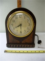 Vtg Seth Thomas Bee Hive 8 Day Clock As Is