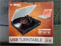 Vibe Sound USB Turntable in Sealed Box
