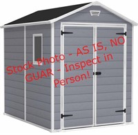 Keter Manor 6' x 8' Resin Storage Shed