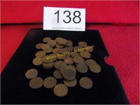 50 Wheat Pennies