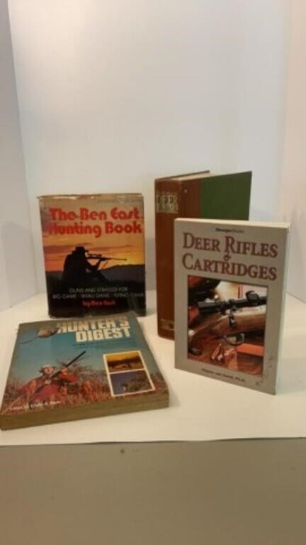 Lot of 4 Hunting Books and Information