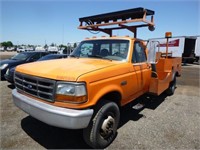 1996 Ford F450 Super Duty Cone Truck