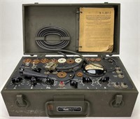 Army Sig. Cops Tube Tester I-177-A