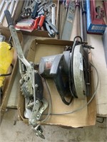 CABLE WINCH AND SAW