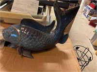 Ceramic koi fish