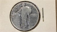 1925 standing liberty silver quarter