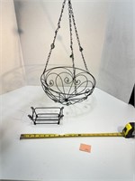 Decorative Hanging Wire Basket