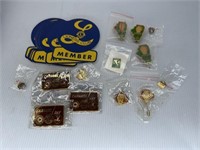 Assorted Lions Club Pins and More