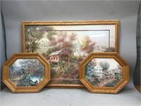 Razzberry Creek Crossing Homestead Framed Picture