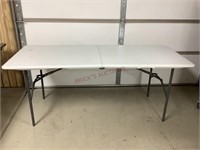 Limited Folding Table with Carrying Handle