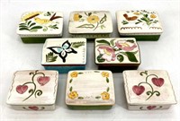 Tray- Stangl Pottery Jewelry Keepsake Boxes