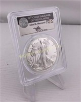 2017-S Silver Eagle PCGS PR70DCAM First Day