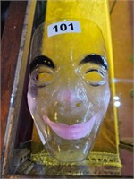 Vintage NOS Clear Halloween Mask