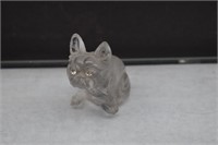 Westmoreland Frosted glass French Bulldog