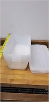 New lot of 9 storage containers with lids
