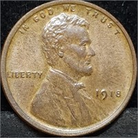1918 Lincoln Wheat Cent Nice
